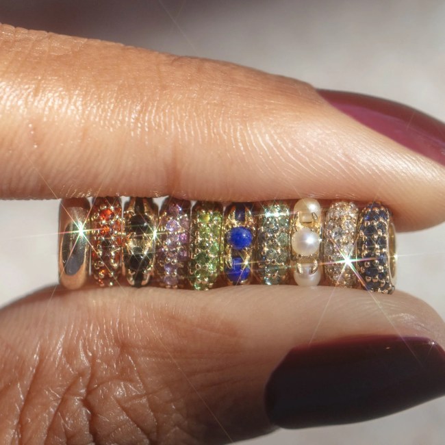 Local Eclectic Solid Gold Anniversaire Charm