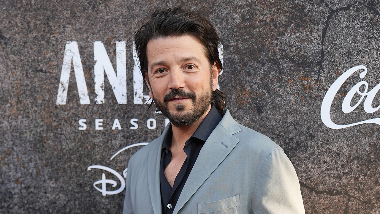 Diego Luna at Lucasfilm’s “Andor” Season 2 Launch Event held at El Capitan Theatre on April 14, 2025 in Los Angeles, California.