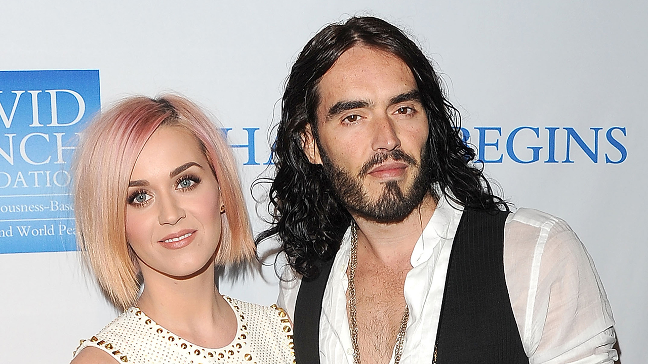 LOS ANGELES, CA - DECEMBER 03: Singer Katy Perry (L) and actor Russell Brand attend the 3rd Annual "Change Begins Within" Benefit Celebration presented by The David Lynch Foundation held at LACMA on December 3, 2011 in Los Angeles, California.