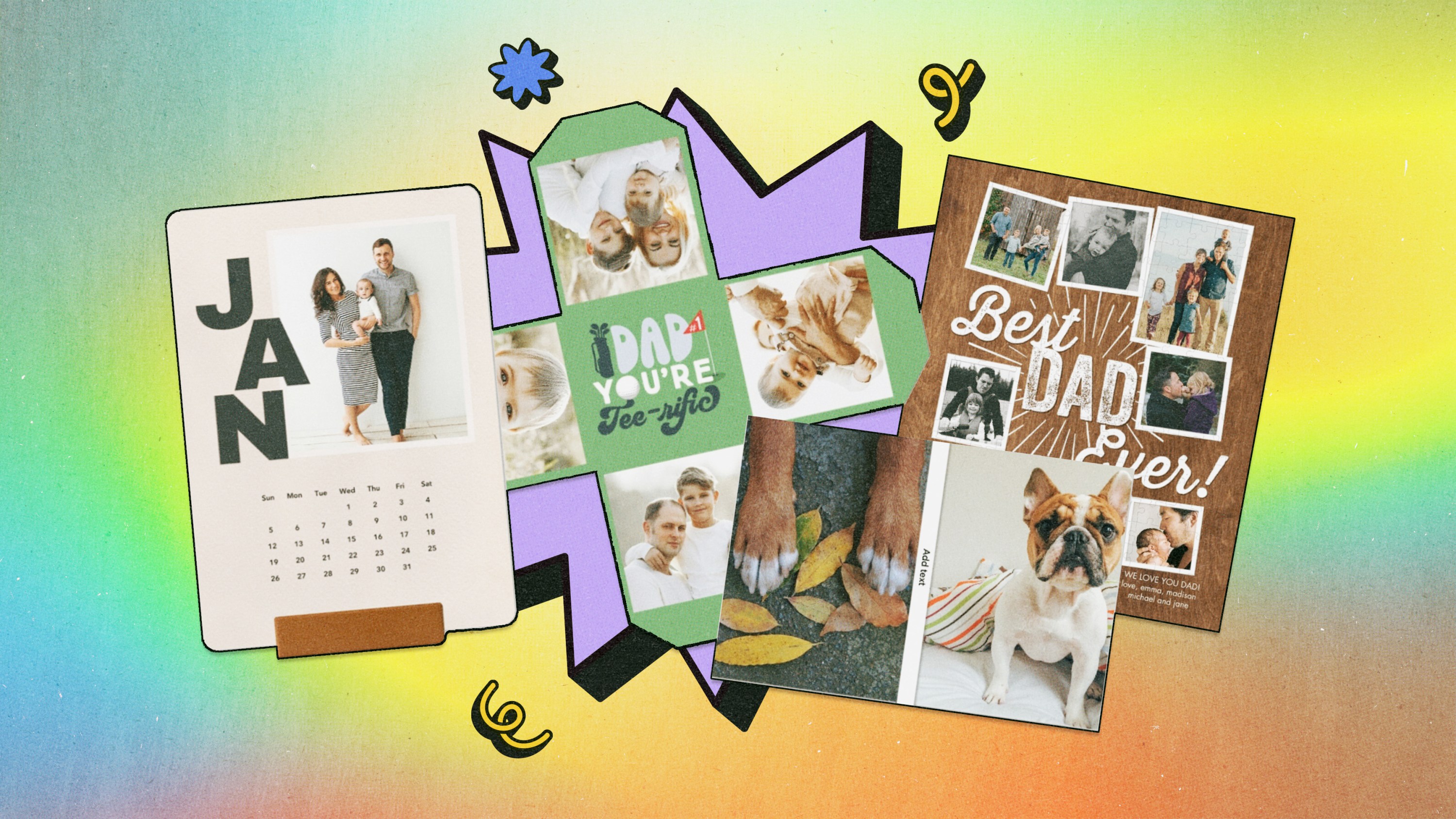 Personalized Gifts for his First Father's Day