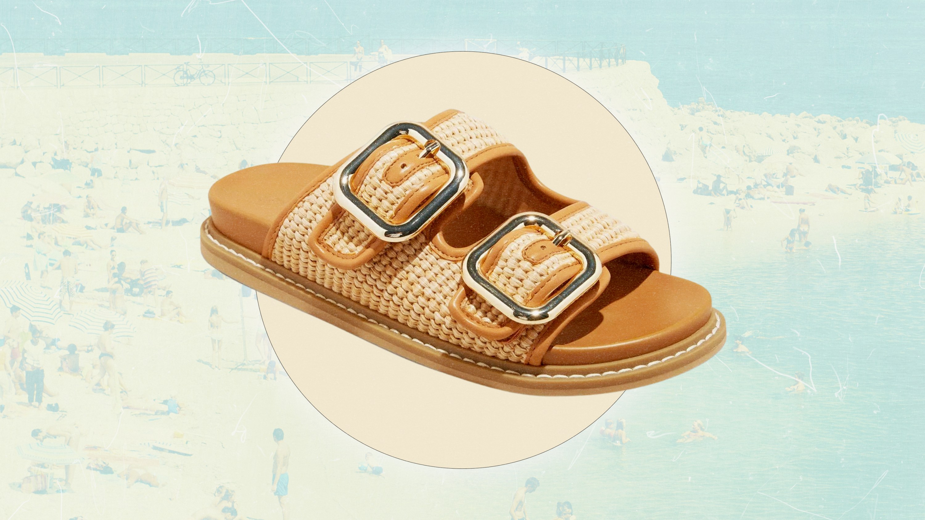 Birkenstock Raffia Sandal Dupe