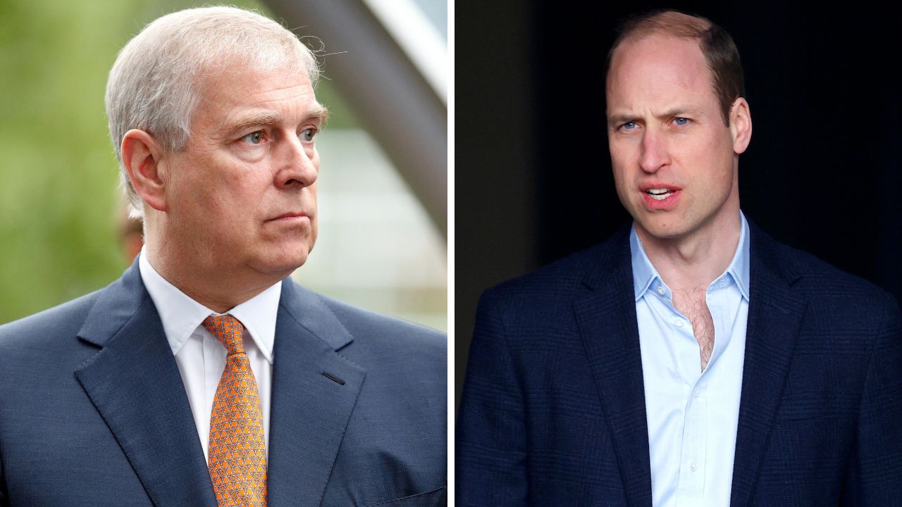 Prince Andrew and Prince William