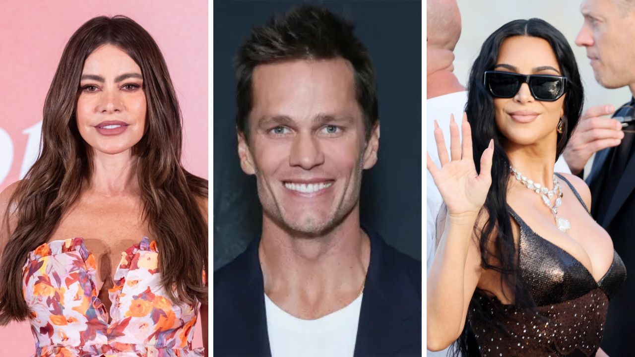 Sofia Vergara, Tom Brady, Kim Kardashian