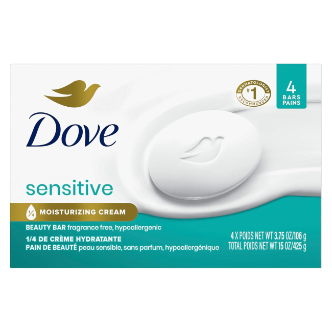 Dove Beauty Bar Soap Sensitive
