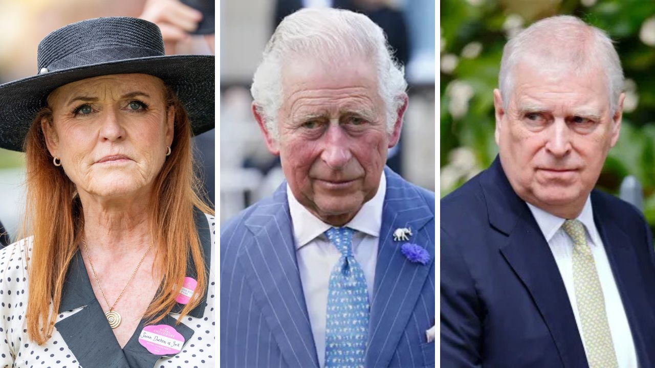 Sarah Ferguson, King Charles, Prince Andrew