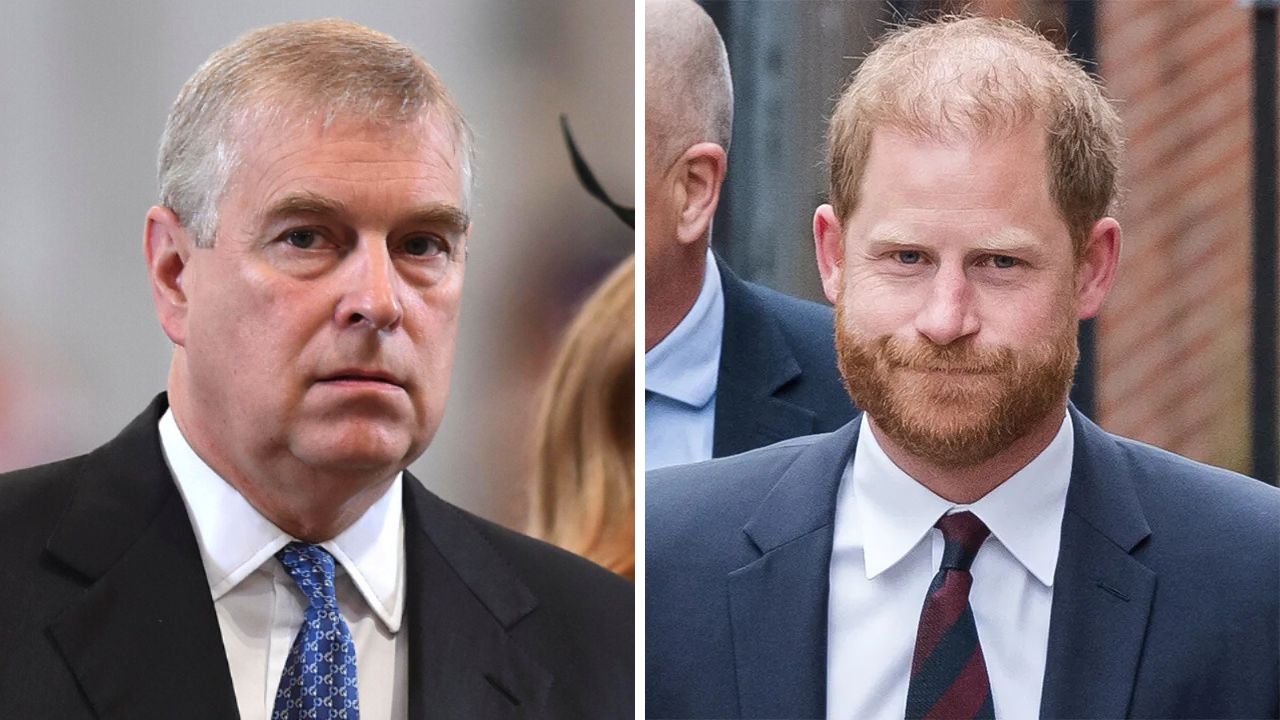 Prince Harry and Prince Andrew