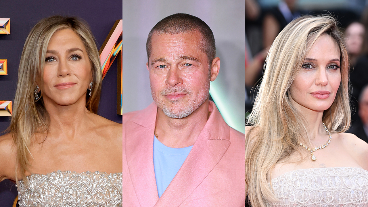 Jennifer Aniston, Brad Pitt, Angelina Jolie