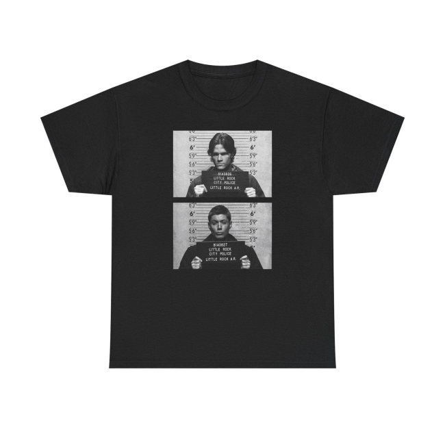 Sam and Dean Supernatural Mugshot Tee