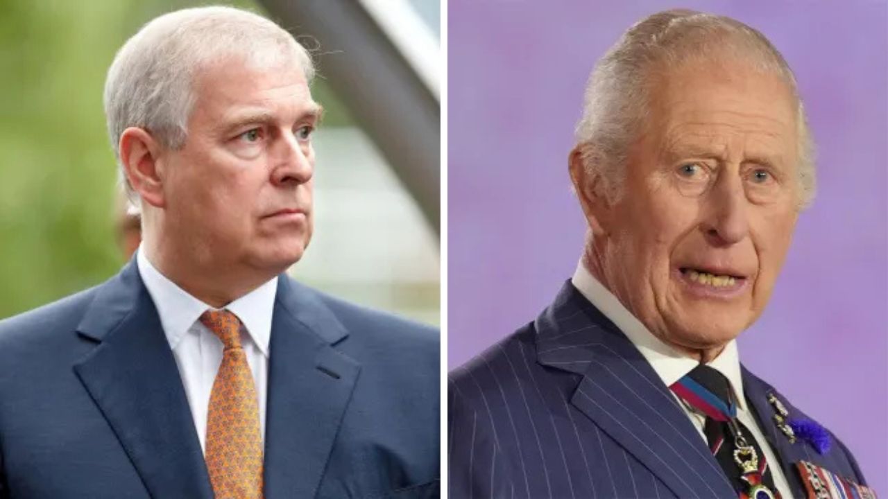 Prince Andrew and King Charles