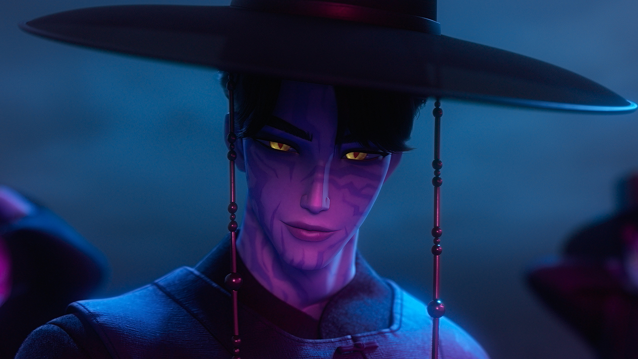 KPOP DEMON HUNTERS - When they aren't selling out stadiums, Kpop superstars Rumi, Mira and Zoey use their secret identities as badass demon hunters to protect their fans from an ever-present supernatural threat. Together, they must face their biggest enemy yet – an irresistible rival boy band of demons in disguise.