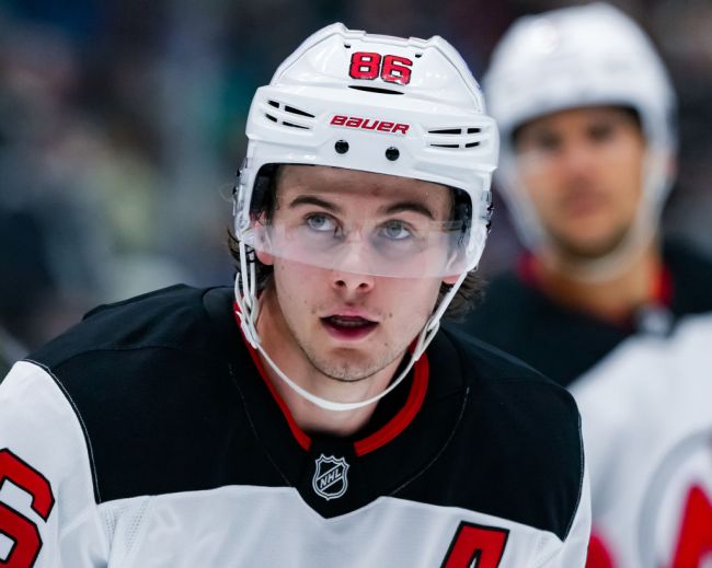 Jack Hughes hottest nhl players