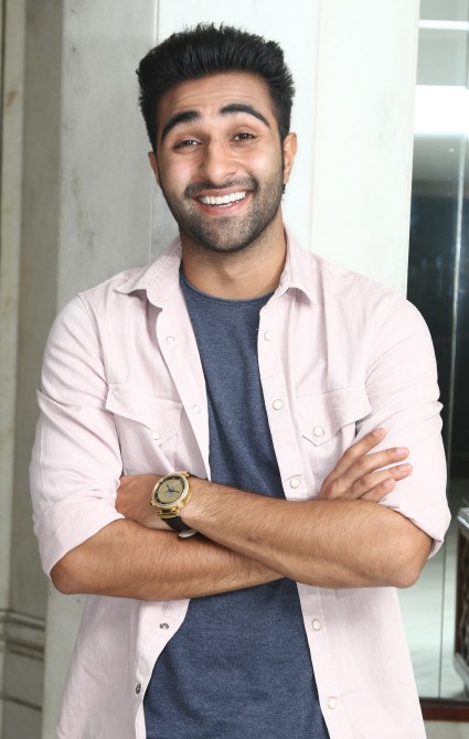NEW DELHI, INDIA - AUGUST 16: Bollywood actor Aadar Jain poses during an interview at Hotel Le Meridien, on August 16, 2017 in New Delhi, India.