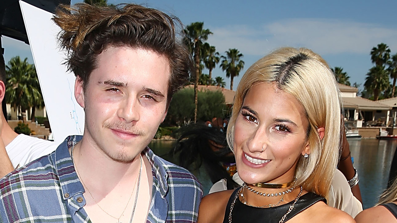 LA QUINTA, CA - APRIL 16:  Brooklyn Beckham and Lexy Panterra attend the KALEIDOSCOPE: REFRESH presented by Cannabinoid Water on April 16, 2017 in La Quinta, California.