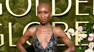 Cynthia Erivo during the 82nd Annual Golden Globes held at The Beverly Hilton on January 05, 2025 in Beverly Hills, California.