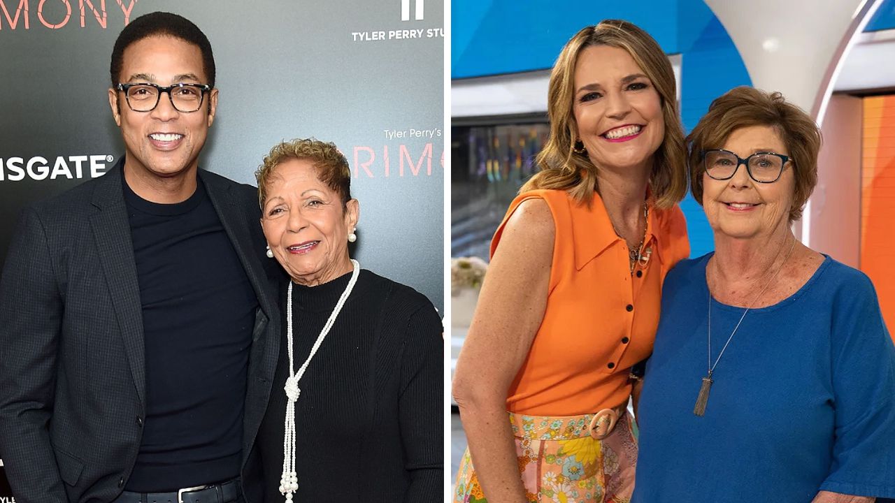 Don Lemon and his mom, Savannah Guthrie and her mom