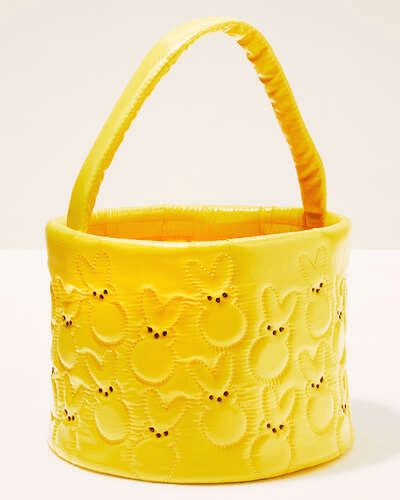 Bath & Body Works PEEPS Yellow Marshmallow Bunnies Gift Bag