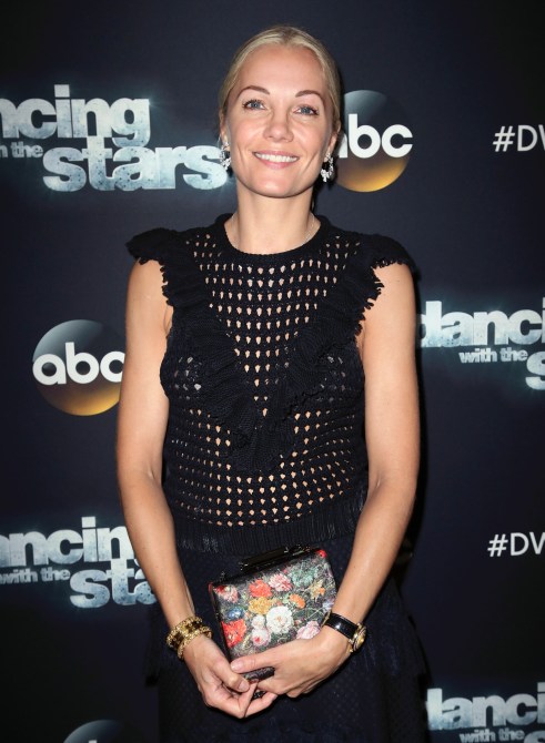 LOS ANGELES, CA - MAY 08:  Danish TV  personality Caroline Fleming attends "Dancing with the Stars" Season 24 at CBS Televison City on May 8, 2017 in Los Angeles, California.