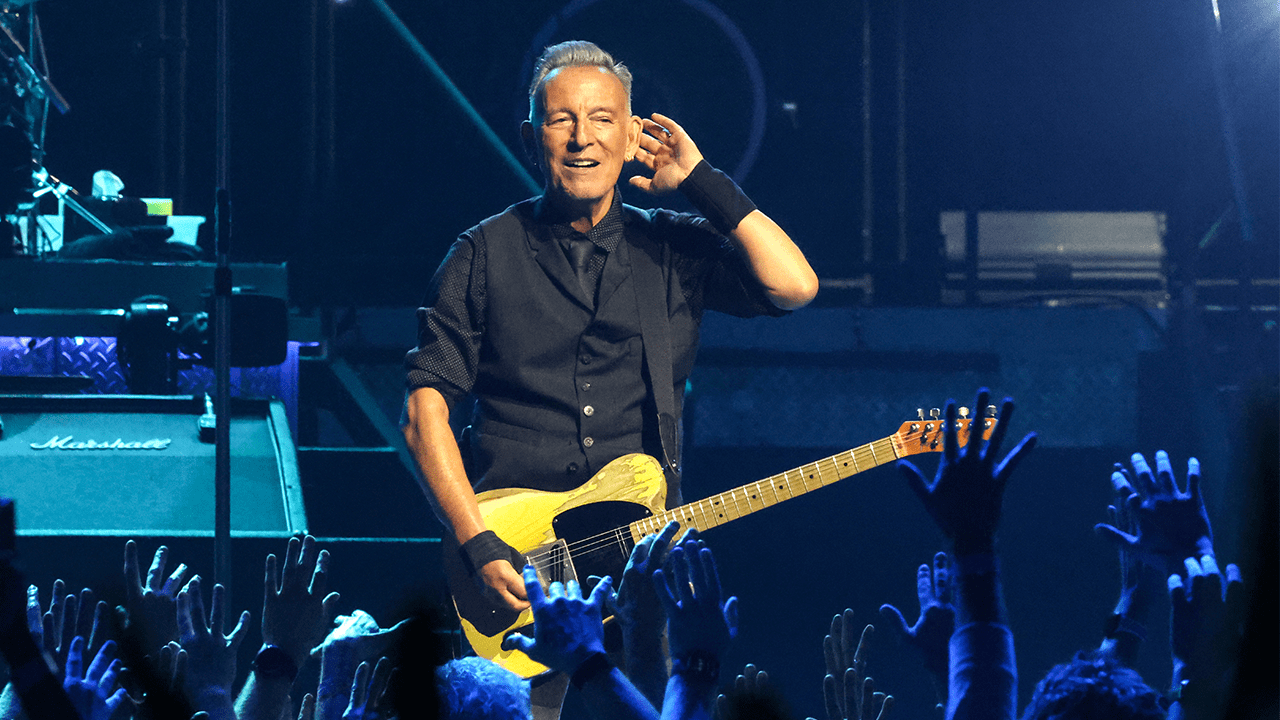 MINNEAPOLIS, MINNESOTA - MARCH 31: Bruce Springsteen & The E Street Band perform during Land of Hope & Dreams American Tour at Target Center on March 31, 2026 in Minneapolis, Minnesota. (Photo by Kevin Mazur/Getty Images)