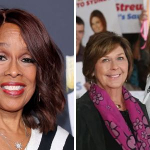 Gayle King and Savannah Guthrie and mom Nancy