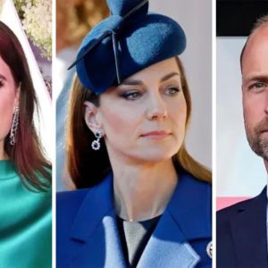 Kate Middleton, Princess Eugenie, Prince William
