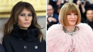 Melania Trump and Anna Wintour